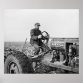 Trusty Old Tractor, 1930 Poster (Voorkant)
