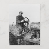Trusty Old Tractor, 1930s Briefkaart (Voorkant)