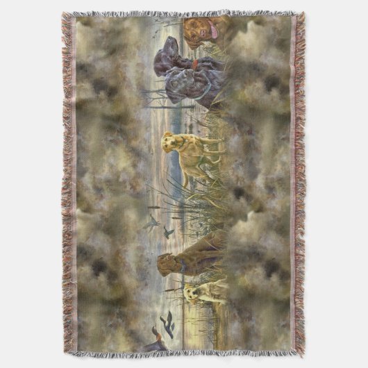 Trusty Retrievers Deken (Voorkant Verticaal)