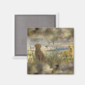 Trusty Retrievers Magneet (Voorkant / Achterkant)