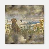 Trusty Retrievers Magneet (Voorkant)