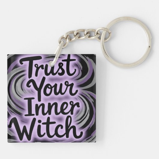 TrustYourInnerWitch Sleutelhanger (Achterkant)