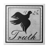 Truth and Dove Tegeltje (Voorkant)