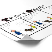 Truth and Oblivion - Unicorns Poster (Hoek)