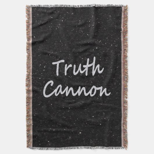 Truth Cannon | Cocky Unfilered Humor Quote Funny Deken (Voorkant Verticaal)
