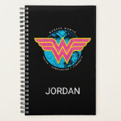 Truth Compassion Sterkte Comic Wonder Woman Logo Planner (Voorkant)