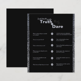 Truth Dare Gothic Floral Bachelorette Party