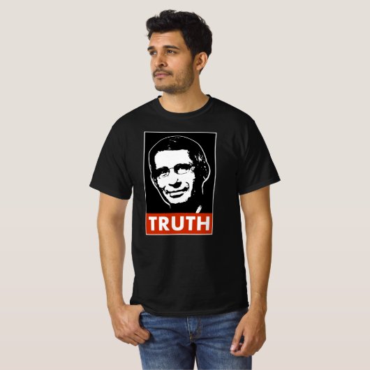 Truth Dr. Fauci T-shirt (Voorkant volledig)