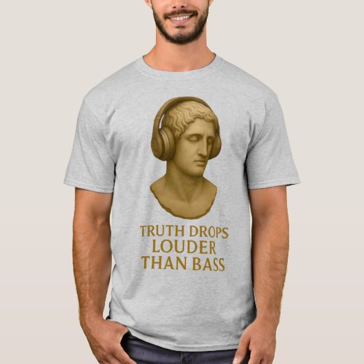 TRUTH DROPS – Bas Ontmoet Openbaring T-shirt (Voorkant)