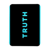 TRUTH HONESTY INTEGRITY MOTTO MOTIVATIE EXPRESS MAGNEET (Verticaal)