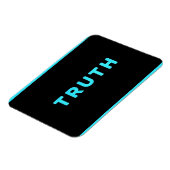 TRUTH HONESTY INTEGRITY MOTTO MOTIVATIE EXPRESS MAGNEET (Linkerzijde)