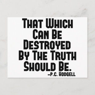 Truth Hurts Briefkaart