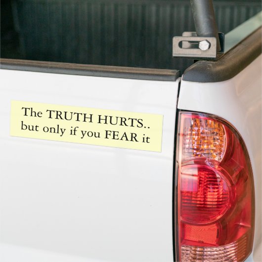 Truth Hurts Bumpersticker (Op Truck)
