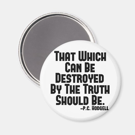 Truth Hurts Magneet (Voorkant / Achterkant)