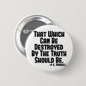 Truth Hurts Ronde Button 5,7 Cm (Voorkant /achterkant)