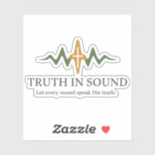 Truth in Sound Official Merch Sticker (Vel)