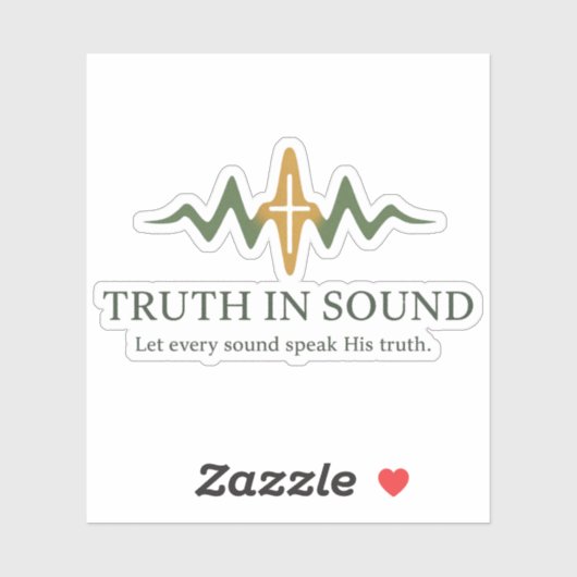 Truth in Sound Official Merch Sticker (Vel)