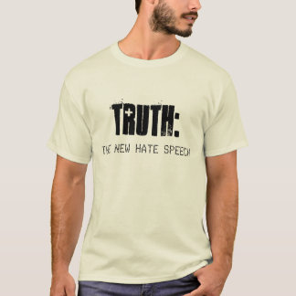 TRUTH IS THE NEW HATE SPEECH - Organic Mannen T T-shirt