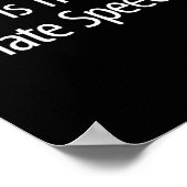 Truth Is The New Hate Speech -  Poster (Hoek)