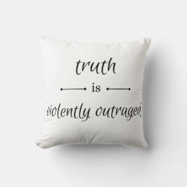 Truth or lie? kussen