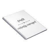 Truth or lie? notitieboek (Rechterzijde)