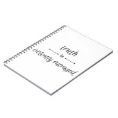 Truth or lie? notitieboek (Linkerzijde)