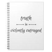 Truth or lie? notitieboek (Voorkant)