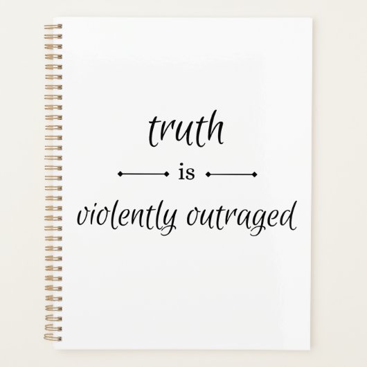 Truth or lie? planner (Voorkant)
