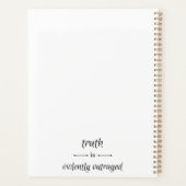 Truth or lie? planner (Achterkant)