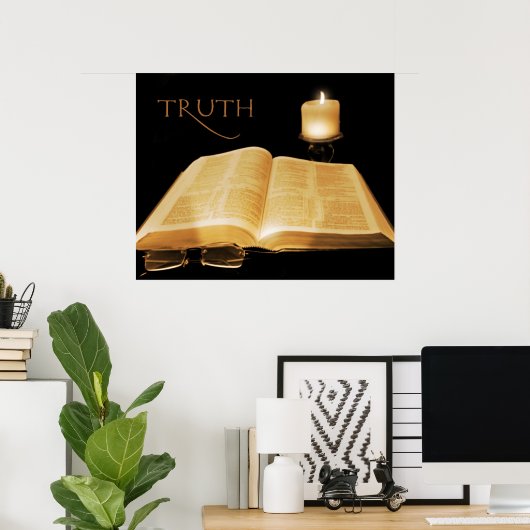 TRUTH POSTER (Thuiskantoor)