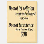Truth Science God Magneet (Voorkant)