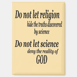 Truth Science God Magneet