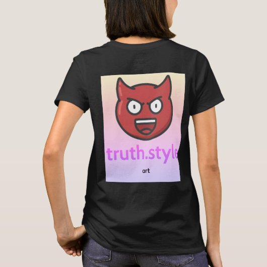truth style t-shirt (Achterkant)