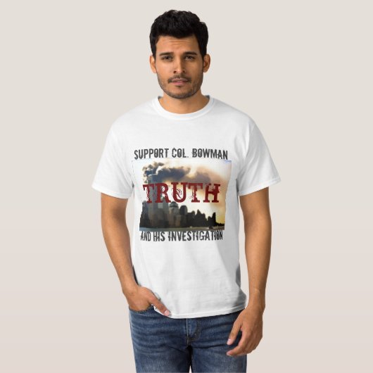 TRUTH, Support Col. Bowman T-shirt (Voorkant volledig)