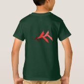 TRUTH TRANSCENES YOUTH RED RAGLAN T-SHIRT (Achterkant)