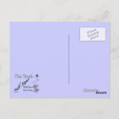 Truth Will Set You Free Briefkaart (Achterkant)