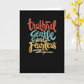 Truthful Gentre and Fearless Kaart (Gele Bloem)