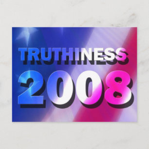 TRUTHINESS 2008 BRIEFKAART
