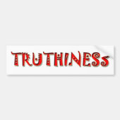 TRUTHINESS 2008 BUMPERSTICKER (Voorkant)