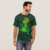 Tryannosaurus Rock Star T-Shirt (Voorkant volledig)