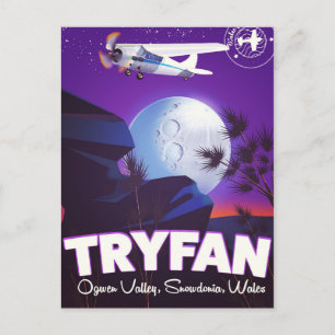 Tryfan,Ogwen-vallei,Snowdonia,Wales Briefkaart