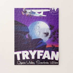 Tryfan,Ogwen-vallei,Snowdonia,Wales Legpuzzel