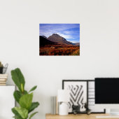 Tryfan Snowdonia North Wales Briefkaart Poster (Thuiskantoor)