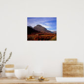 Tryfan Snowdonia North Wales Briefkaart Poster (Keuken)