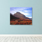 Tryfan Snowdonia North Wales Briefkaart Poster Fau Canvas Afdruk (Insitu (Houten vloer))
