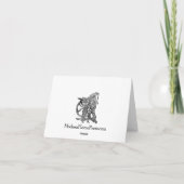 Trying Hard to Thank You Bedankkaart (Achterkant)