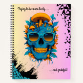 Trying to be more lively.....and grateful! notitieboek (Voorkant)