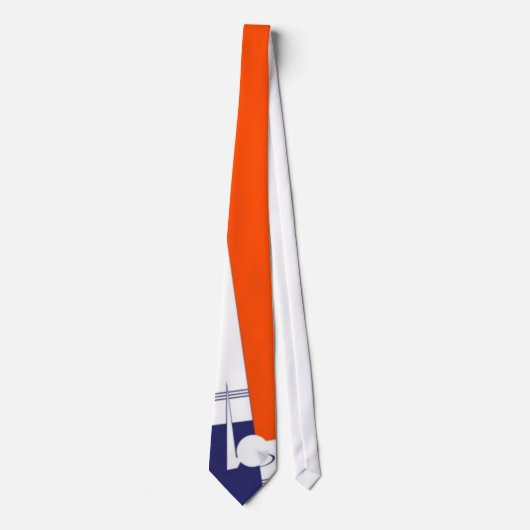 Trylon en Perisphere Stropdas (Voorkant)