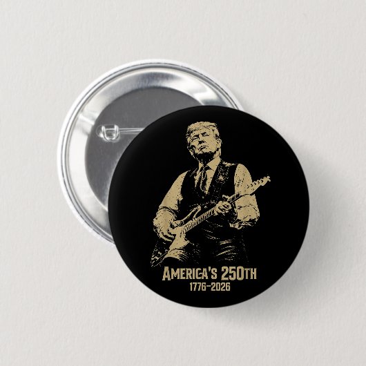 Trymp 4 juli ronde button 5,7 cm (Voorkant /achterkant)