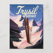 Trysil Norway ski Briefkaart (Voorkant)